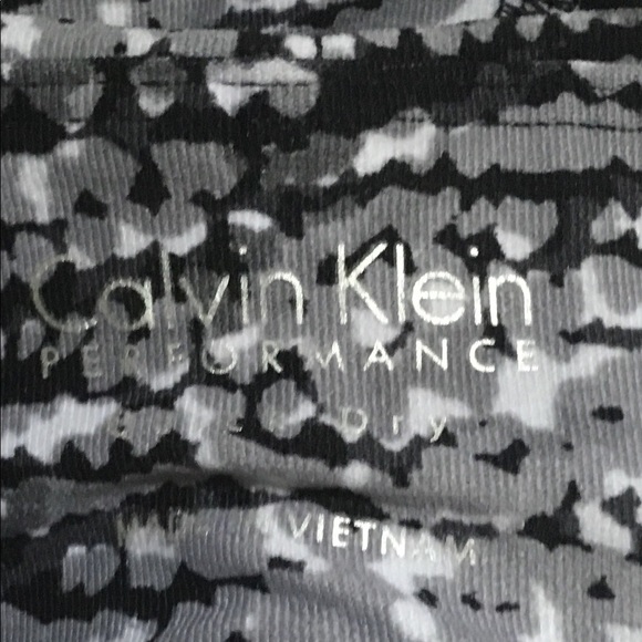 Barely worn Calvin Klein leggings Capri blk/gray - Picture 4 of 4